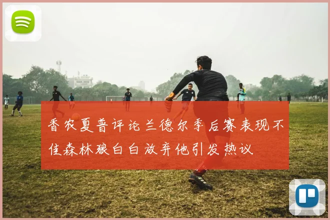 香农夏普评论兰德尔季后赛表现不佳森林狼白白放弃他引发热议